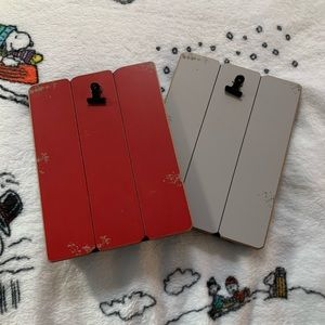 Two Clippable Picture Frames